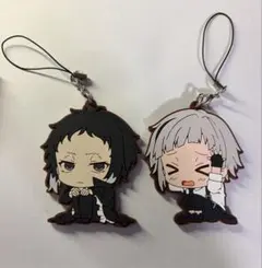 文豪ストレイドッグス DEAD APPLE ラバーストラップ 中島敦 芥川龍之介