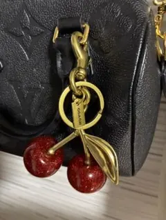 COACH チェリー キーホルダー バッグチャーム