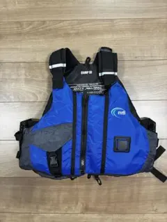 釣具屋閉店処分品 Gamakatsu フィッシングベスト GM-2155 ブルー