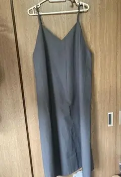 キャミワンピース　GU ブラック　L