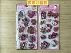 ハローキティ　ウォーターインシール　スパンコールパーティー おまけ付きのサムネイル