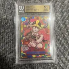 BGS10 GL】 ワンピースカード day25 ルフィ エルバフ プロモ - メルカリ