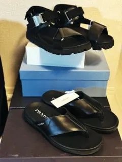 2025年最新】PRADA メンズ サンダルの人気アイテム - メルカリ