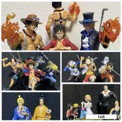ワンピース1番くじ 新四皇 プライズセット ルフィ自作ジオラマ台座付き