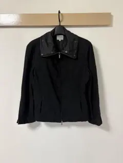 【ARMANI COLLEZIONI】high neck zip blousonのサムネイル