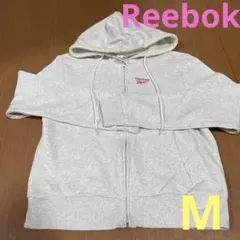 Reebok グレー パーカー J/M