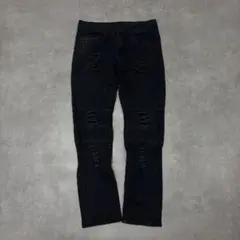 2000s archive dark faded denim pants - メルカリ