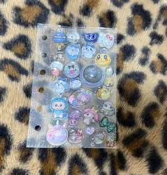 シール おすそわけ キャラクター ボンボンドロップシール うるちゅる