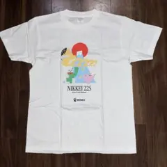 NIKKEI 225 Tシャツ ホワイト Sサイズ　株式投資