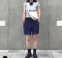 ユニクロユー UNIQLO U パラシュートカーゴショーツ メンズ S