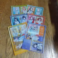 ローソン　学園アイドルマスター クリアシート　6種セット 学マス