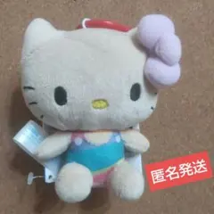 サンリオ ハローキティ カラビナ付 マスコット 日焼け 水着