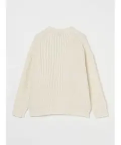 定価3万 three dots スリードッツアルパカ混 バルキーニット セーターのサムネイル