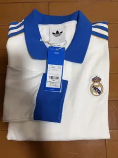 Adidas Real Madrid 長袖ポロシャツ - メルカリ