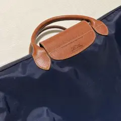 Longchamp ガーメントバッグ ネイビー 旅行用 激レアのサムネイル