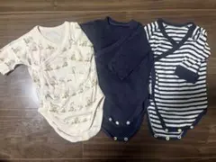 【今週末処分予定】UNIQLO ベビー肌着 60cm 3点セット