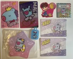 【公式】BT21 Tinytan カード　シール　セット　MANG J-HOPE