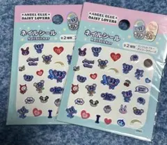 セリア エンジェルブルー ANGELBLUE ネイルシール 2枚セット