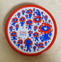 万博　EXPO2025 プレーンクッキー ミャクミャク 型押し　缶のみ