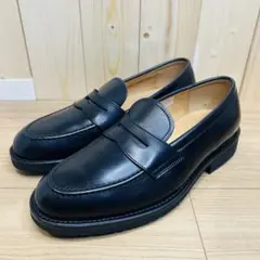 【未使用級/日本製】REGAL × GEOX ローファー 23cm 5897 黒