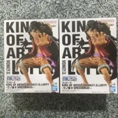 BANDAI KING OF ARTIST MONKEY.D.LUFFY 2体