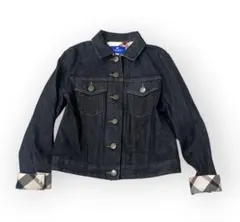 美品】BURBERRY デニムジャケット 150（大人S相当）ノバチェック