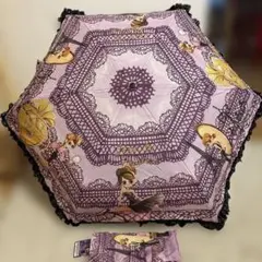 Sa Sa x Alice Chan コラボ 折りたたみ日傘のサムネイル