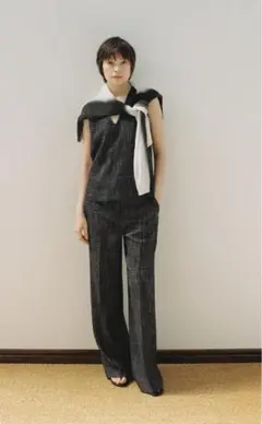 ZARA ZW COLLECTION テクスチャー素材トップス