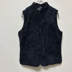 BANANA REPUBLIC 【XS】 ベスト ブラック ポケット