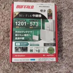 BUFFALO WEX-1800AX4EA Wi-Fi 6中継機のサムネイル