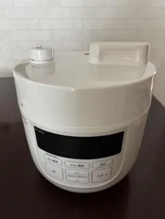 未使用・美品】シロカ 電気圧力鍋 SP-A111(W) レシピブック付 - メルカリ