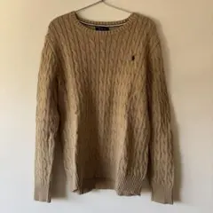 POLO RALPH LAUREN ケーブルニットセーター キッズXL