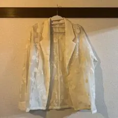 Thevon ゼヴォン 花柄テーラードジャケット