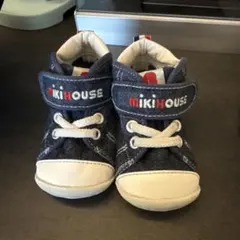 mikiHOUSE デニムファーストシューズ