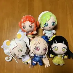 ぎゅな様専用　ひみつのアイプリ　ぬいぐるみマスコット　5点セット