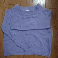 GU ジーユー レディーストップス長袖ニット L