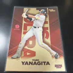 柳田悠岐　100枚限定　インサートパラレル　ソフトバンクホークス　BBM PU9