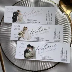 エスコートカード AC結婚式 ウエディング 席札