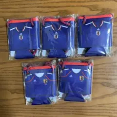サッカー日本代表　缶ホルダー 5個セット　バラ売り可