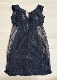 ROSE DE FLEURS Glossy ブラックドレス