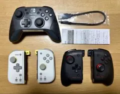 HORI ワイヤレスホリパッド & グリップコントローラーセット　3種