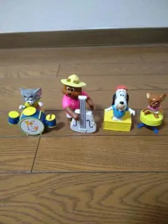トムとジェリー 音楽バンド フィギュアセット