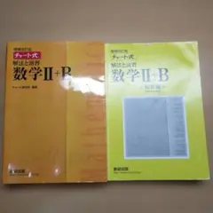 【解答編付き・美品】チャート式 解法と演習 数学II+B（黄チャート）数研出版