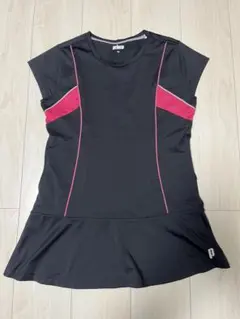 prince プリンス　テニスウェア　ワンピース　ブラック　Lサイズ　レディース
