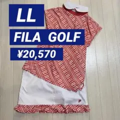 2点■新品■20,570円【フィラゴルフ】レディース　ウェア、スカート LL