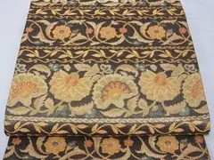 O0683 美品 逸品 上品 西陣最古の機屋 紋屋井関 御寮織 正絹 京袋帯 O0683 美品 逸品 上品 西陣最古の機屋 紋屋井関 御寮織 正絹