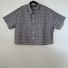CINEMA CLUB シャツ チェック　LL