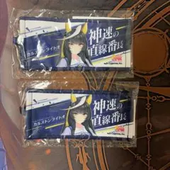 ウマ娘　　ミニ応援タオルキーホルダー　カルストンライトオ　2個セット