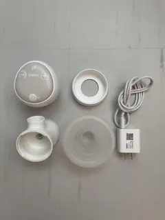 Pigeon 母乳搾乳器 ホワイト 充電器付き