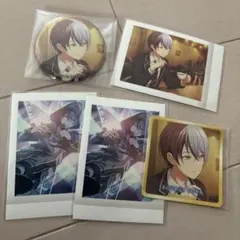 プロセカ　青柳冬弥 グリッター　缶バッジ